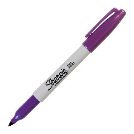 Sanford Purple Permanent Marker, Fine Tip 30008